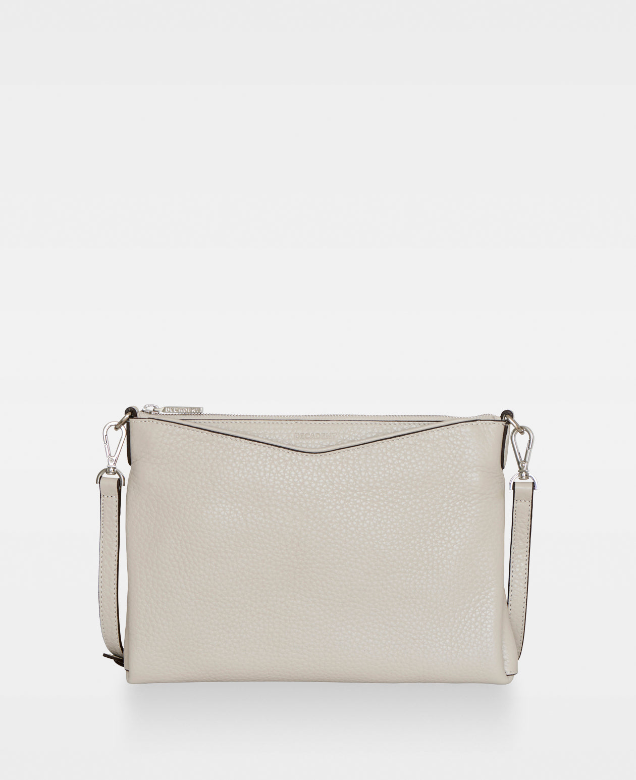 DECADENT COPENHAGEN CLAIRE big crossbody bag Crossbody-väskor Oat