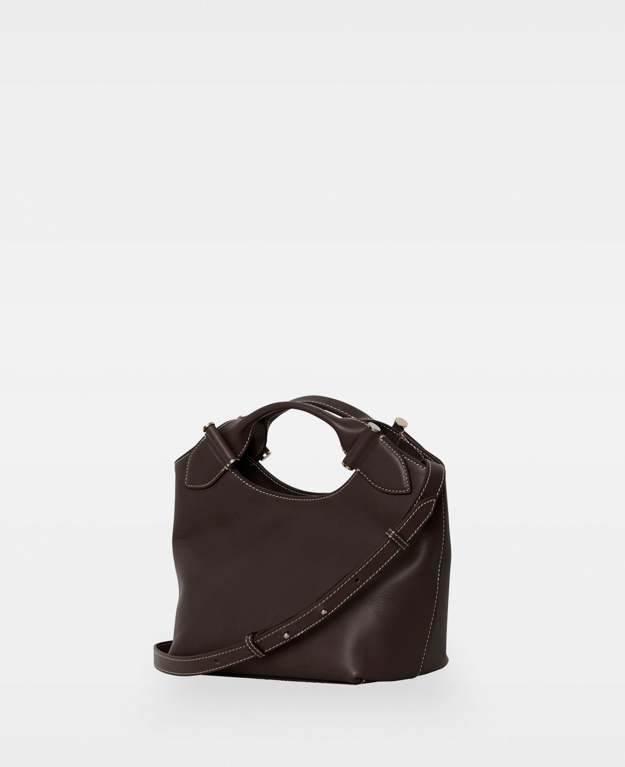 DECADENT COPENHAGEN MINNA small tote Toteväskor Vegetal Mocha