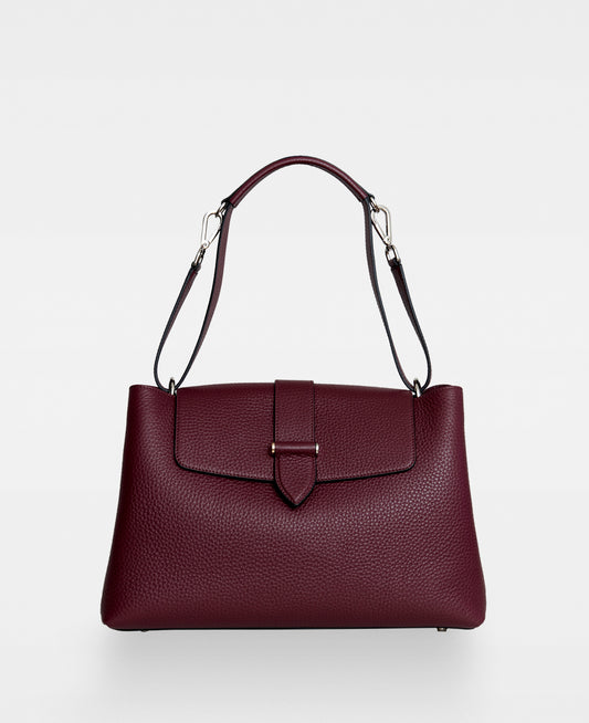 CATHRINE working shoulder bag - Bordeaux