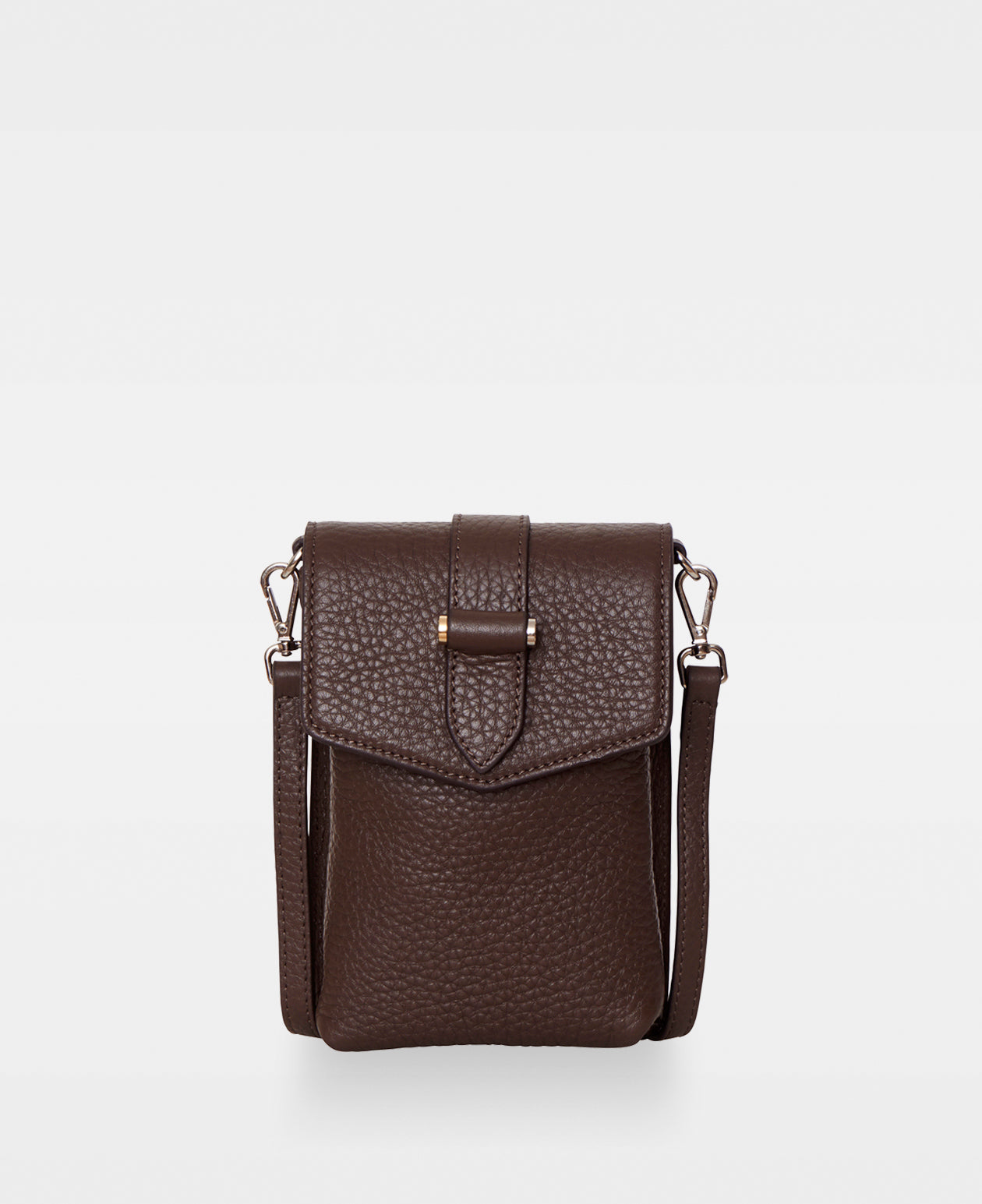 DECADENT COPENHAGEN GINA mobile crossbody bag Crossbody-väskor Mocha