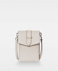 DECADENT COPENHAGEN GINA mobile crossbody bag Crossbody-väskor Oat