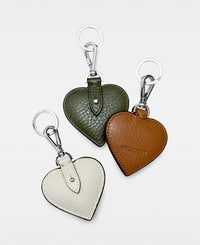 DECADENT COPENHAGEN HEART key ring Nyckelringar Chili Red