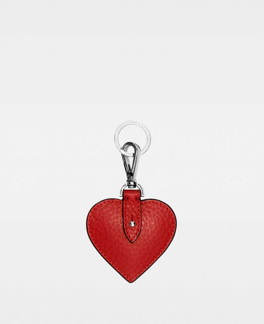 DECADENT COPENHAGEN HEART key ring Nyckelringar Chili Red