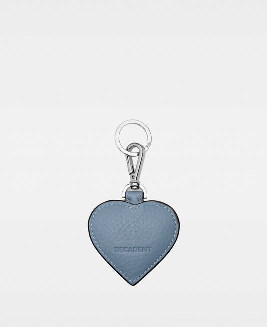 DECADENT COPENHAGEN HEART key ring Nyckelringar Dust blue