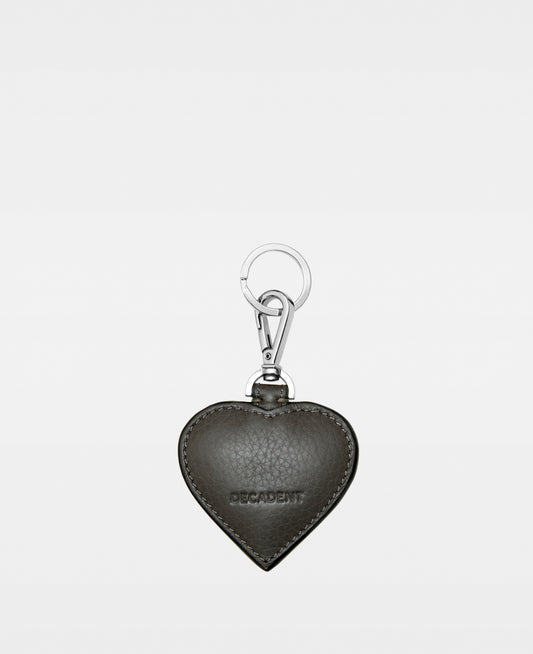 DECADENT COPENHAGEN HEART key ring Nyckelringar Taupe