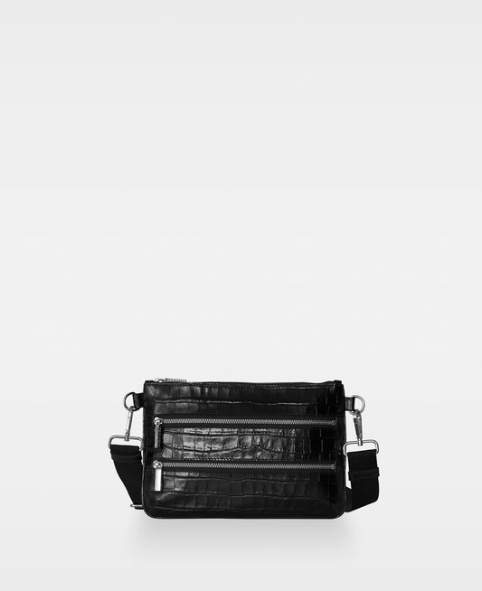 DECADENT COPENHAGEN JADE belt bag Bältesväskor Croco Black