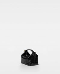 DECADENT COPENHAGEN CALLY box bag Handväska Croco Black
