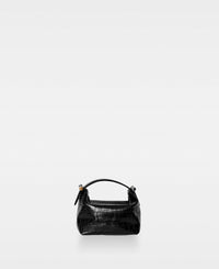 DECADENT COPENHAGEN CALLY box bag Handväska Croco Black