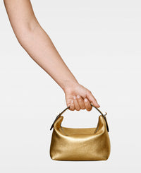 DECADENT COPENHAGEN CALLY box bag Handväska Gold Metallic