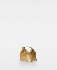 DECADENT COPENHAGEN CALLY box bag Handväska Gold Metallic