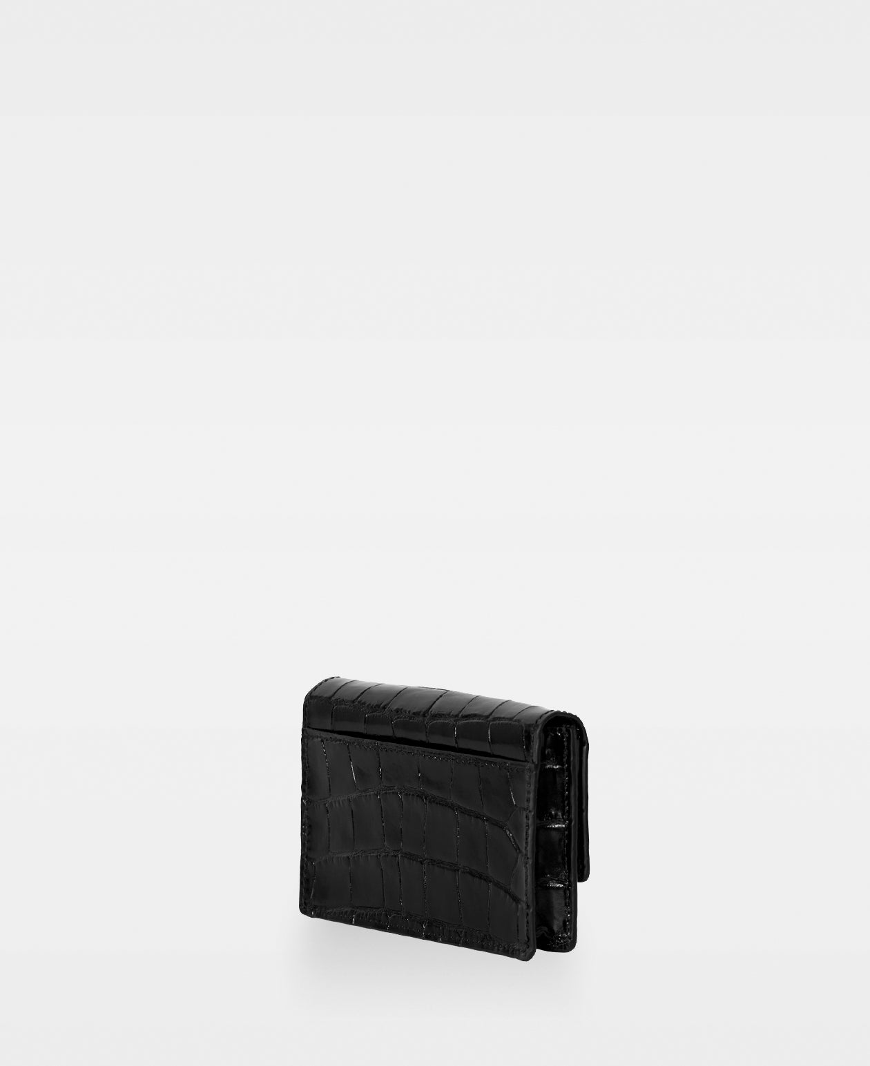 DECADENT COPENHAGEN DARCY tiny wallet Plånböcker Croco Black