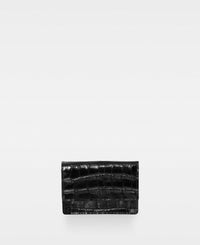 DECADENT COPENHAGEN DARCY tiny wallet Plånböcker Croco Black