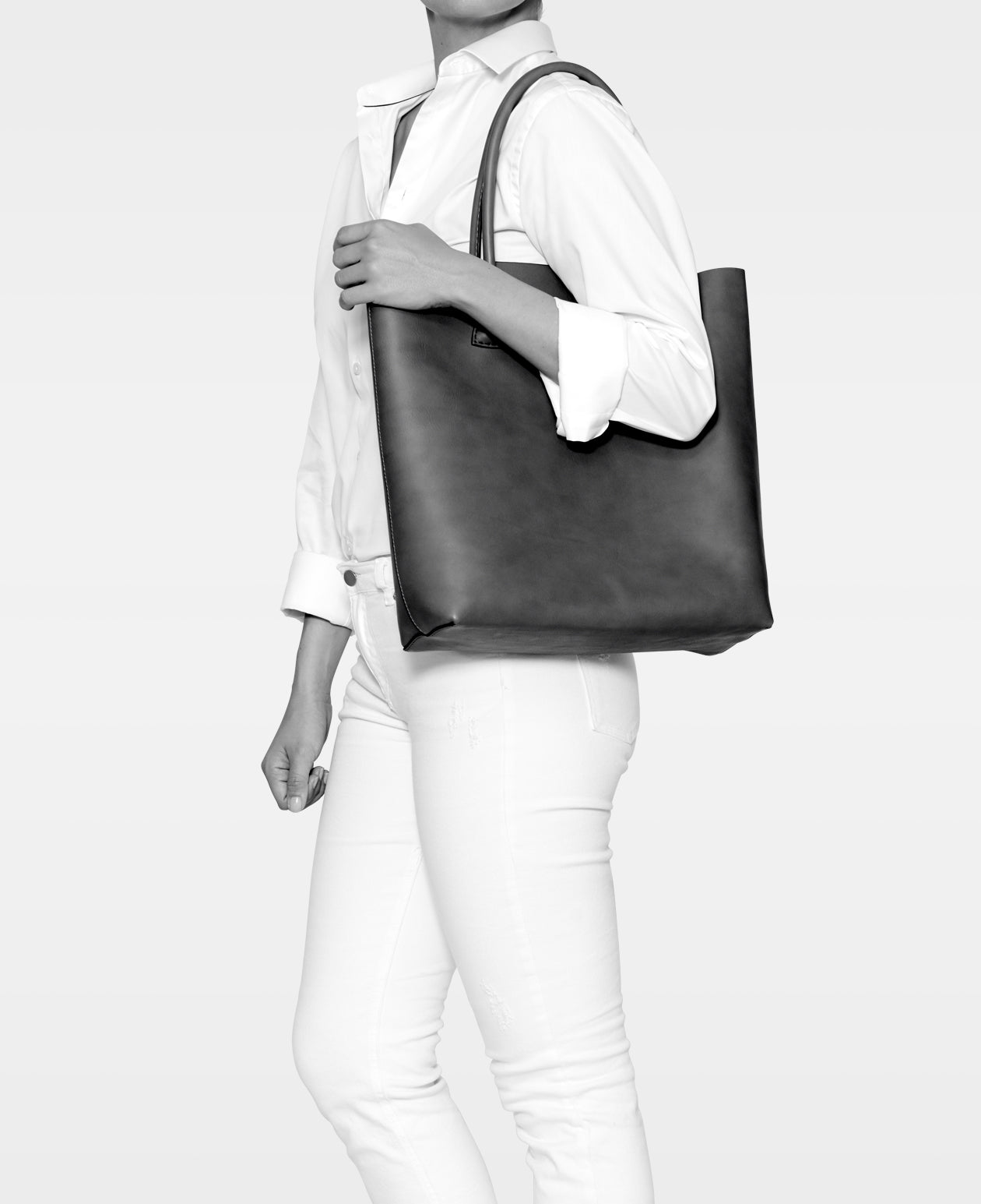 DECADENT COPENHAGEN ELSA plain tote Toteväskor Black