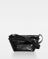 DECADENT COPENHAGEN FEO crossbody bag Crossbody-väskor Croco Black