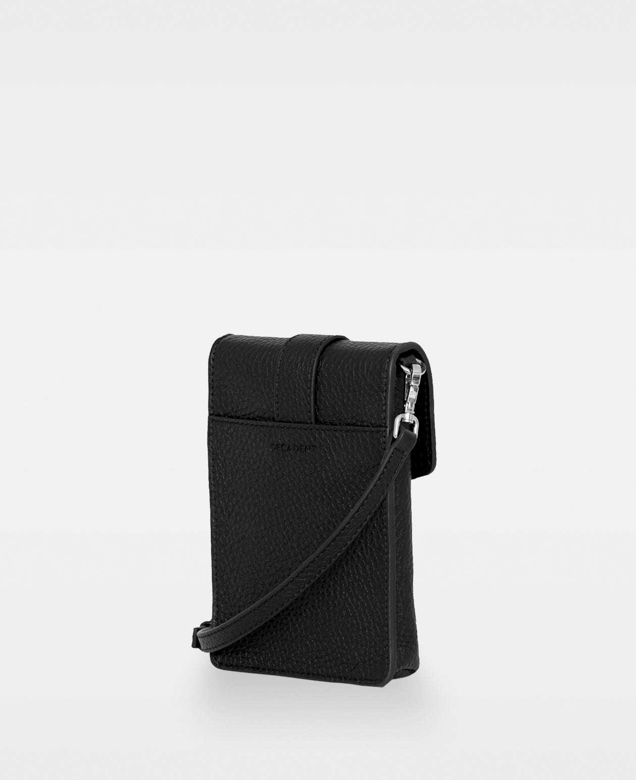 DECADENT COPENHAGEN GINA mobile crossbody bag Crossbody-väskor Black