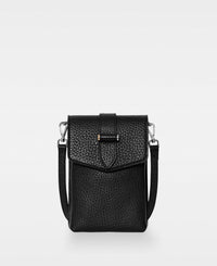 DECADENT COPENHAGEN GINA mobile crossbody bag Crossbody-väskor Black