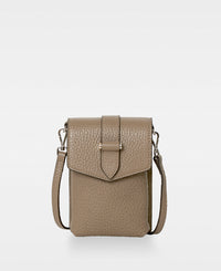 DECADENT COPENHAGEN GINA mobile crossbody bag Crossbody-väskor Sand