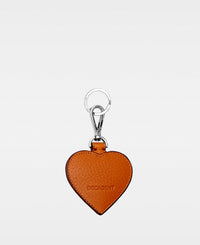 DECADENT COPENHAGEN HEART key ring Nyckelringar Cognac 