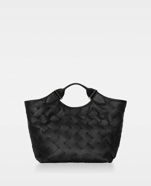 DECADENT COPENHAGEN JESSICA woven tote Toteväskor Black