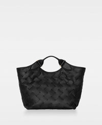 DECADENT COPENHAGEN JESSICA woven tote Toteväskor Black
