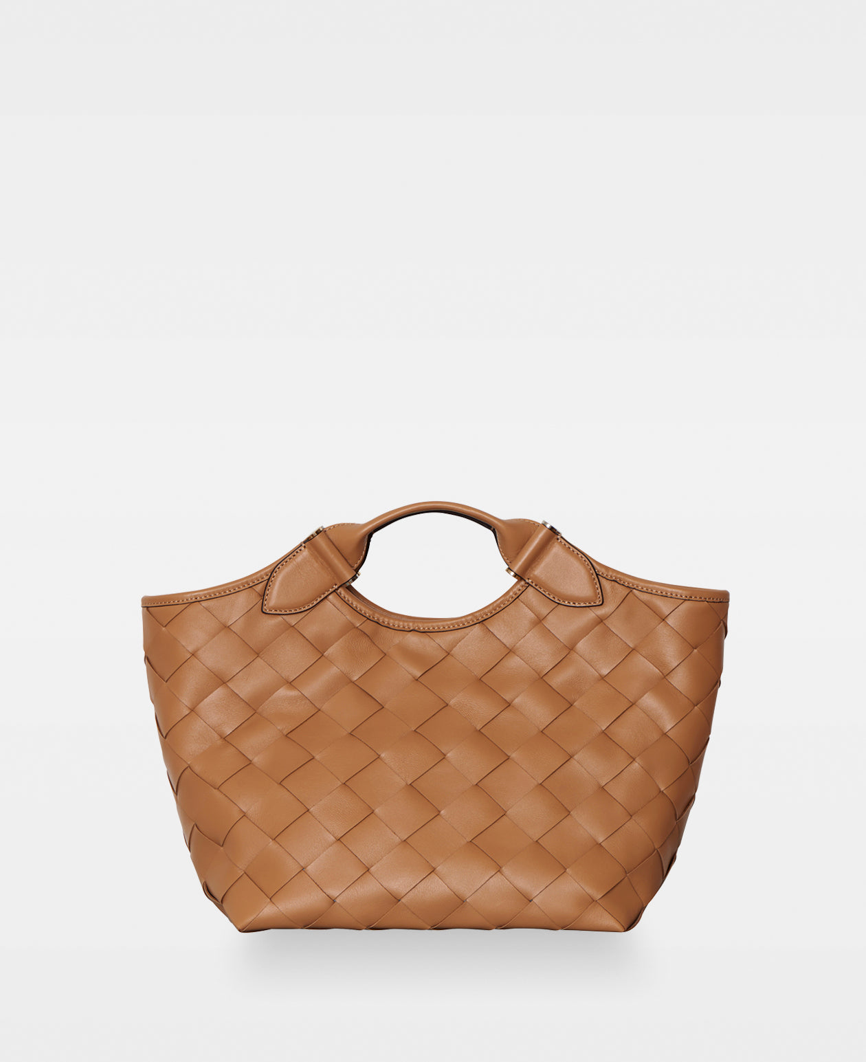 DECADENT COPENHAGEN JESSICA woven tote Toteväskor Camel 