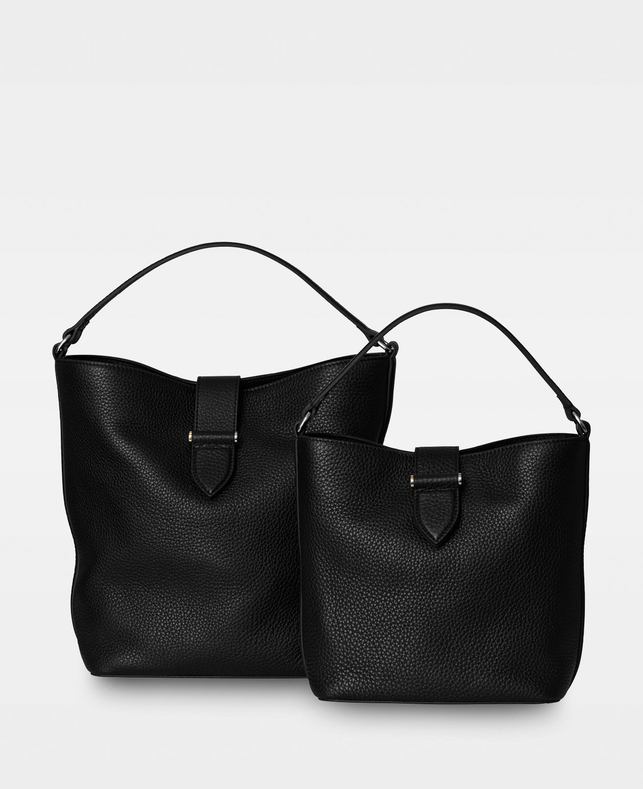 DECADENT COPENHAGEN LEXIE small bucket bag Handväska Black