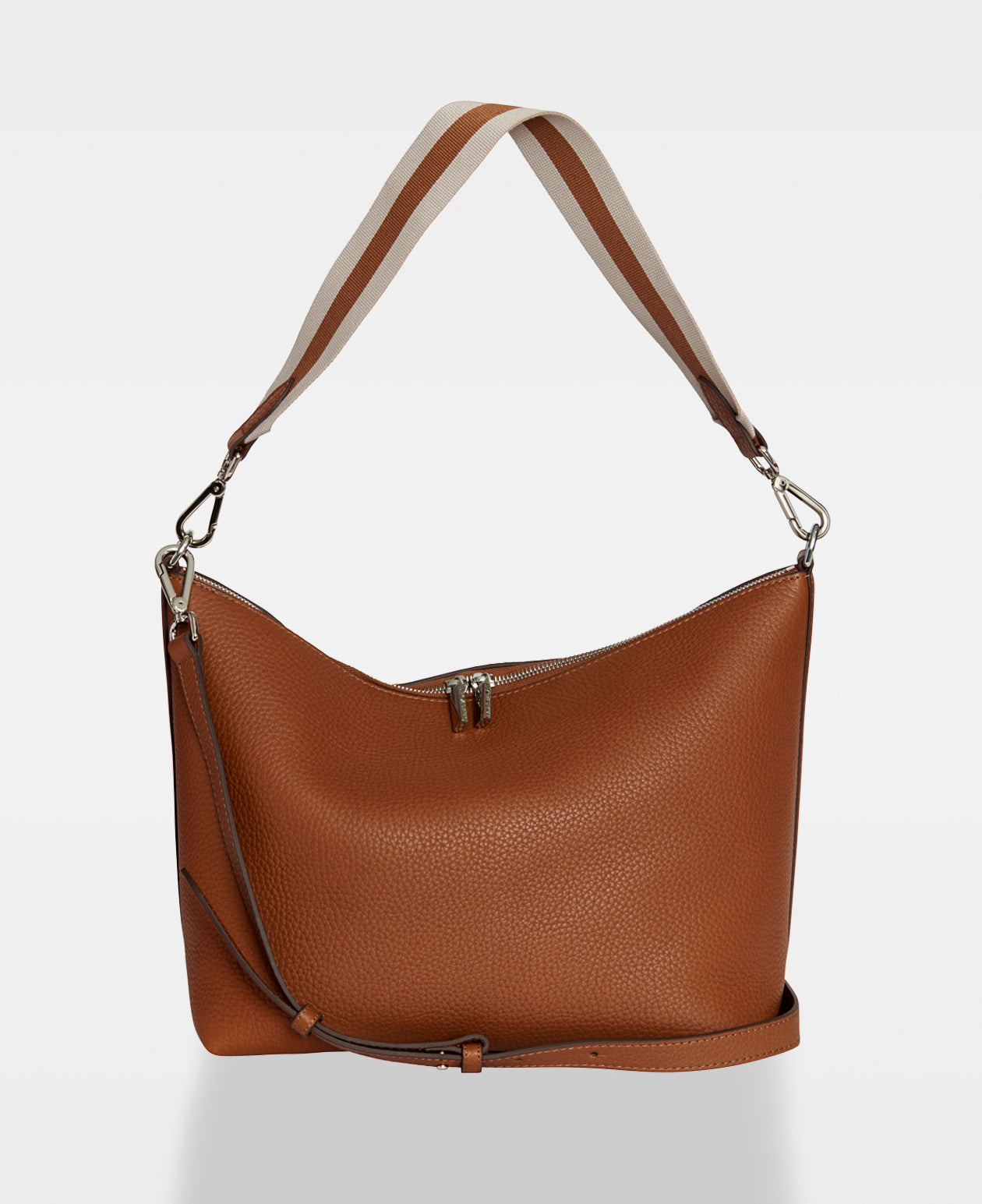 DECADENT COPENHAGEN MAGGIE big crossbody bag Crossbody-väskor Cognac 