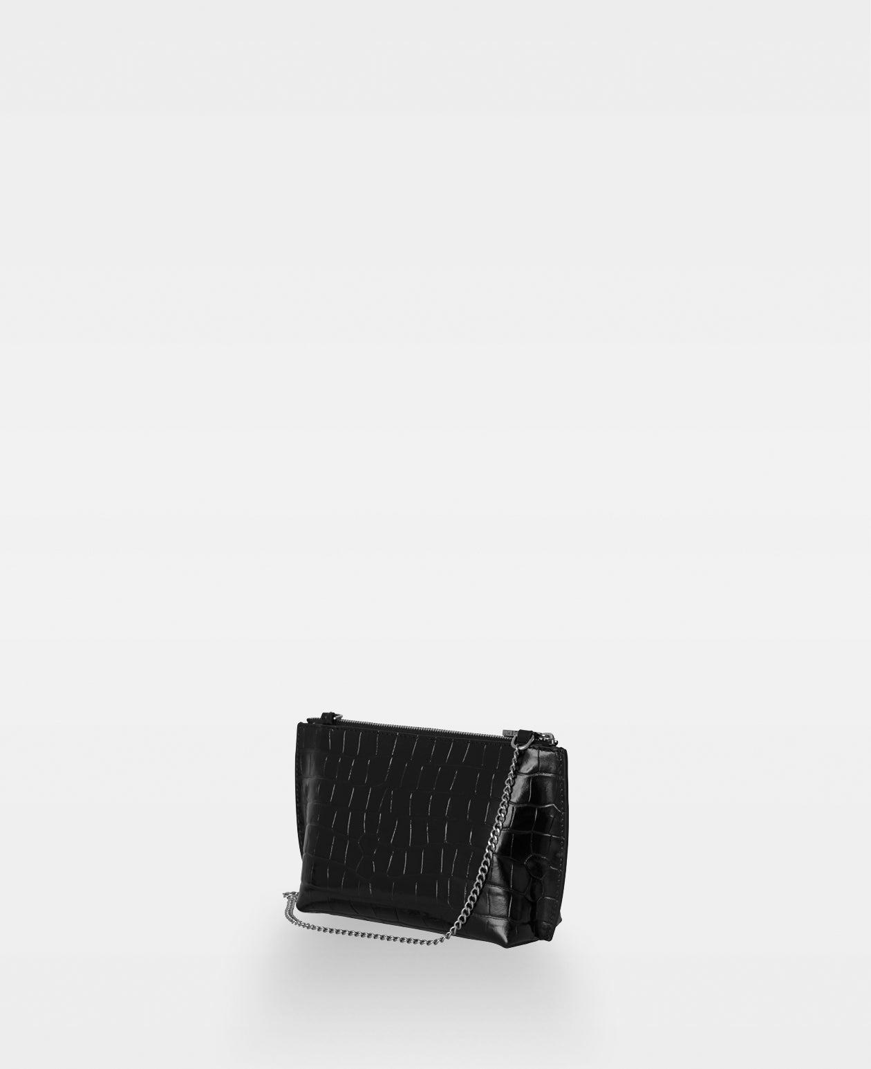 DECADENT COPENHAGEN PALMA small chain bag Small bags Croco Black