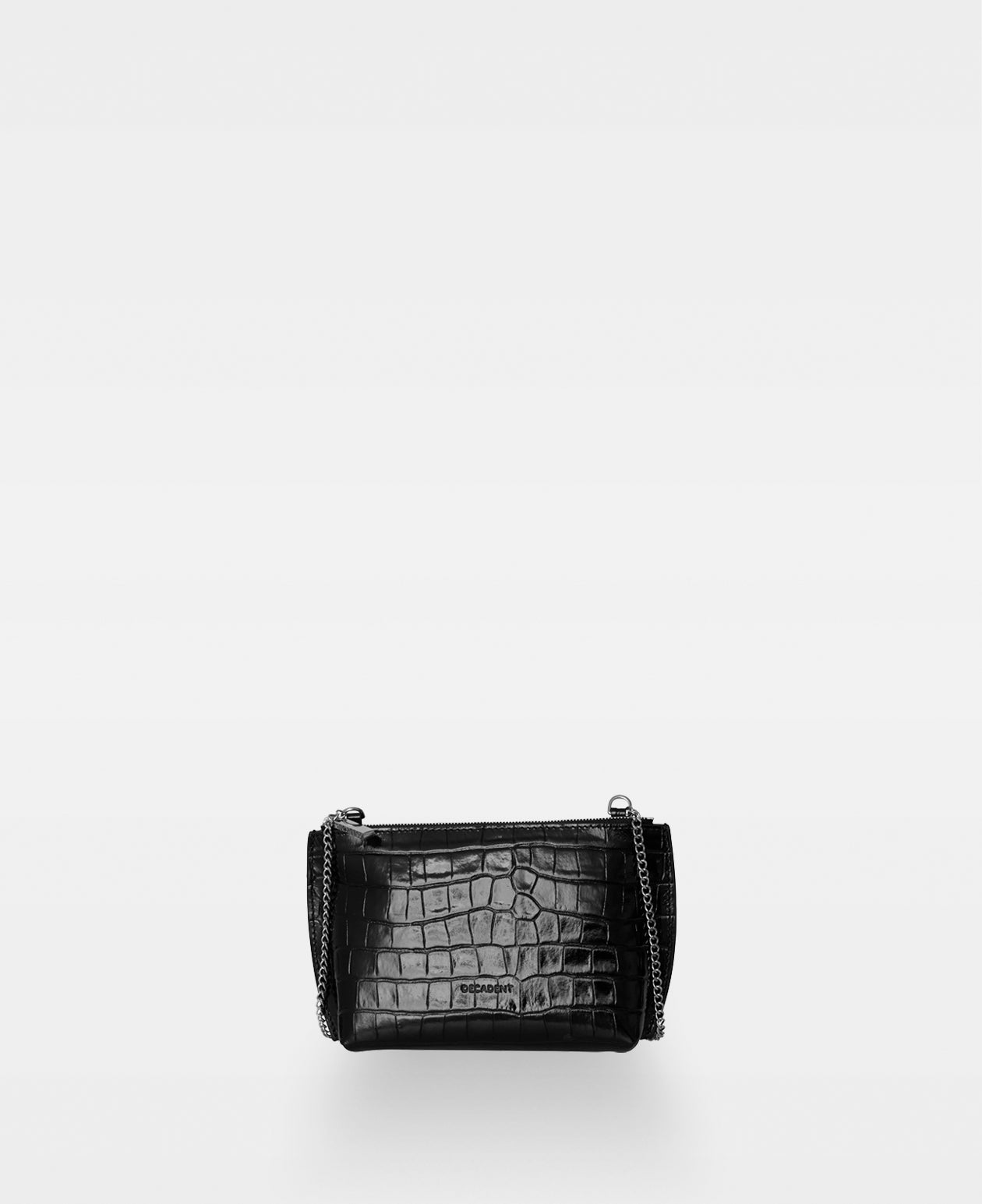 DECADENT COPENHAGEN PALMA small chain bag Small bags Croco Black