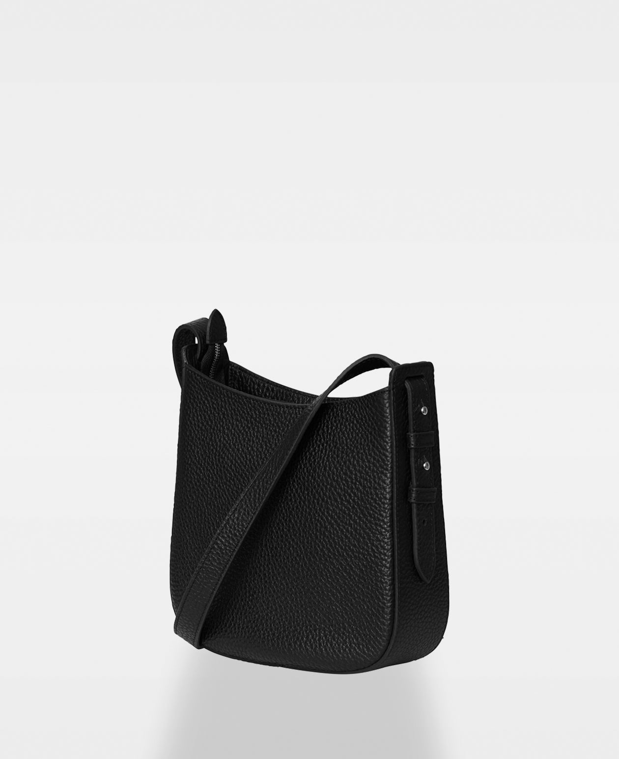 DECADENT COPENHAGEN POPPY small hobo bag Crossbody-väskor Black