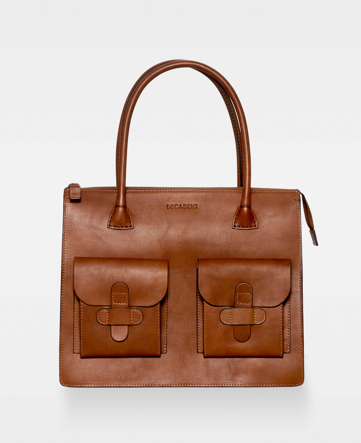 DECADENT COPENHAGEN REBA working bag Working Bags Cognac 