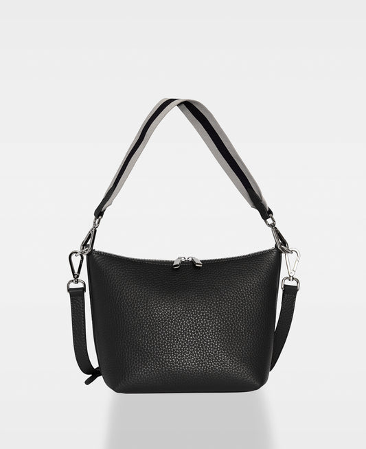 DECADENT COPENHAGEN SOFFI medium crossbody bag Crossbody-väskor Black