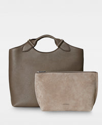 DECADENT COPENHAGEN STELLA big tote Toteväskor Clay