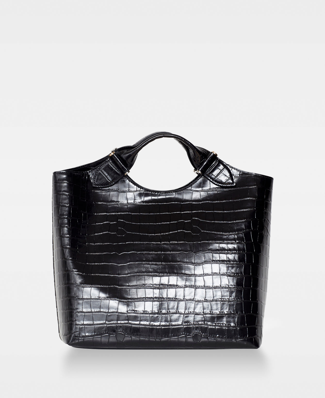 DECADENT COPENHAGEN STELLA big tote Toteväskor Croco Black