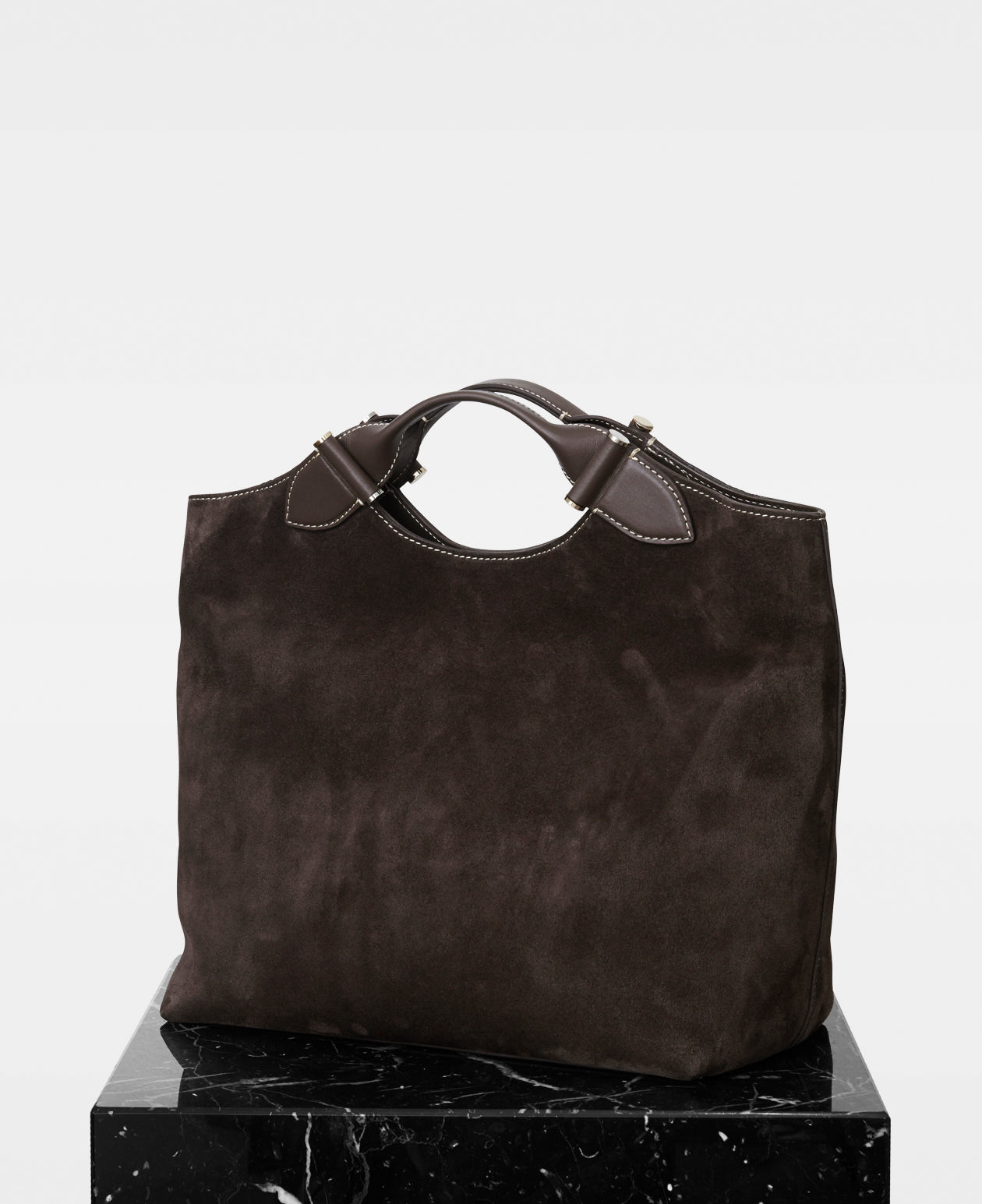 DECADENT COPENHAGEN STELLA big tote Toteväskor Suede Dark Brown