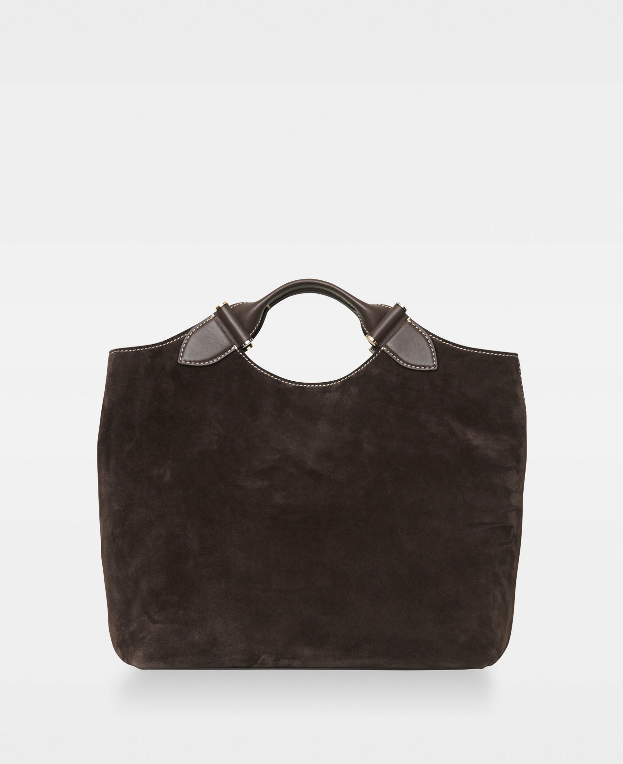 DECADENT COPENHAGEN STELLA big tote Toteväskor Suede Dark Brown