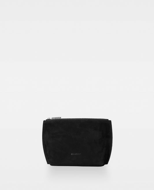 DECADENT COPENHAGEN TALLI small makeup bag Sminkväskor Suede Black