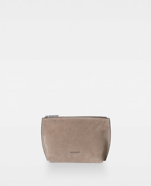 DECADENT COPENHAGEN TALLI small makeup bag Sminkväskor Suede Clay