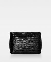 DECADENT COPENHAGEN TAMRA big makeup bag Sminkväskor Croco Black