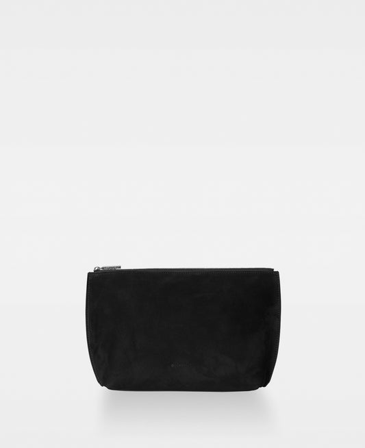 DECADENT COPENHAGEN TRUDY medium makeup bag Sminkväskor Suede Black